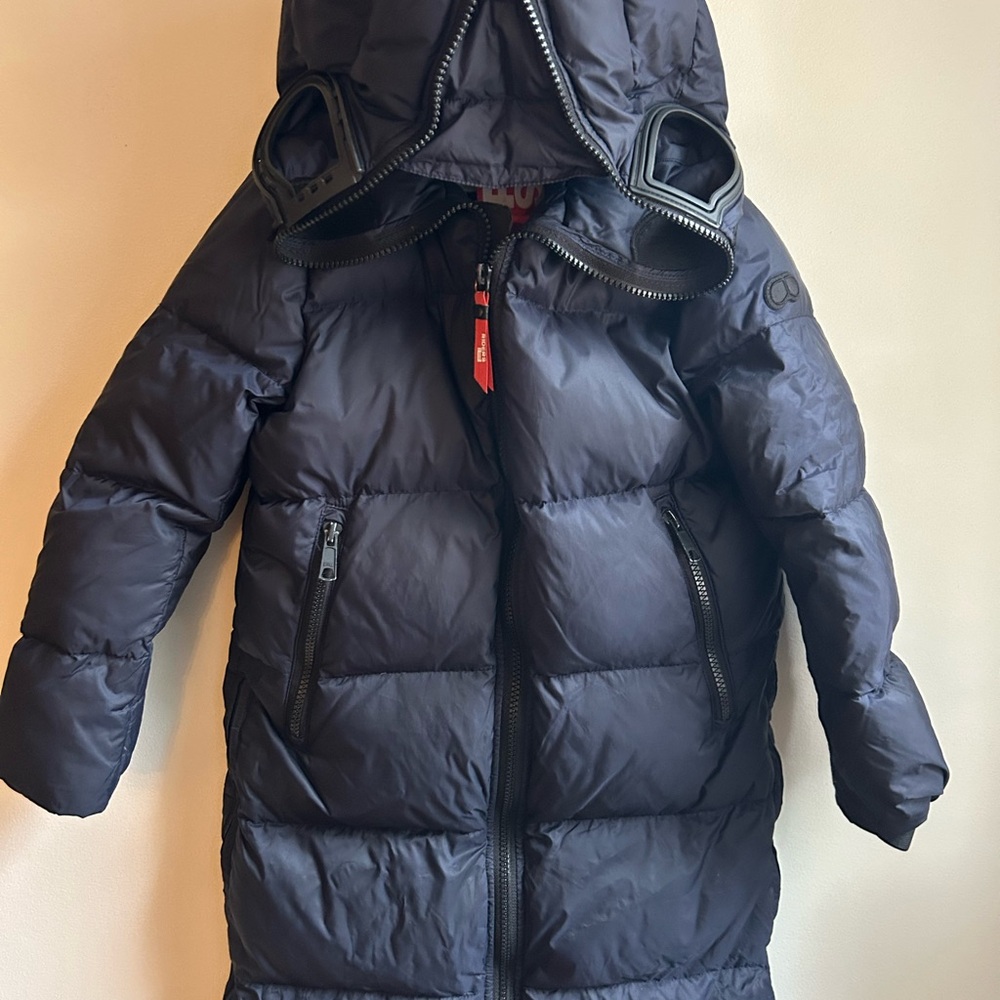 Ai Riders Puffer Jacket with Red Zip Pull